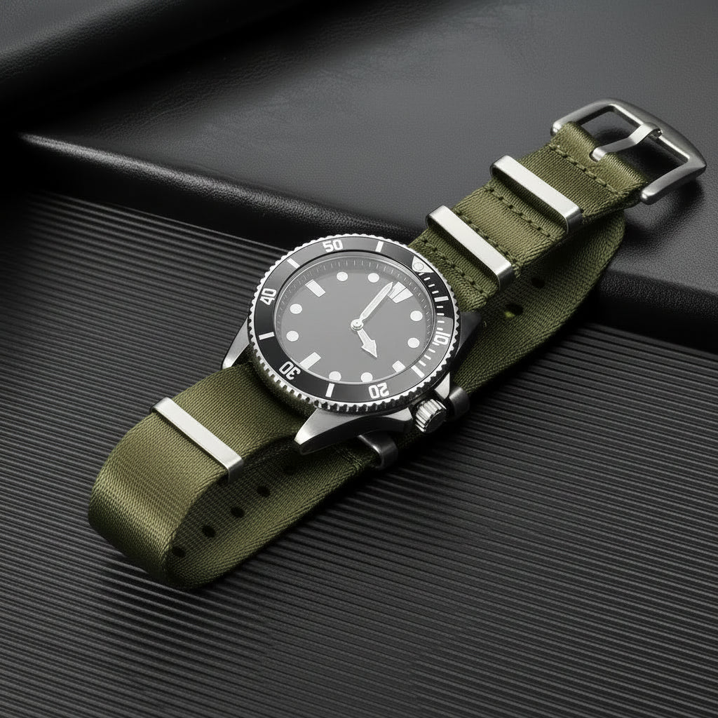 Nylon NATO Strap – Military-Style Sport Watchband
