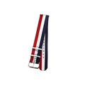 Woven Nylon Watch Strap – Universal Canvas Band, 18/20/22mm Red white and blue