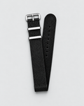 black military nylon watch strap