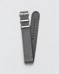 grey military nylon watch strap